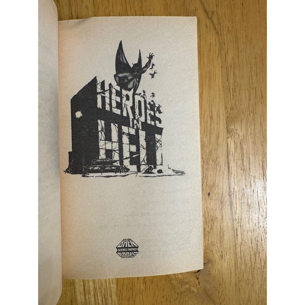 Heroes in Hell Janet Morris Science Fiction Fantasy Book 1986 - Picture 2 of 3